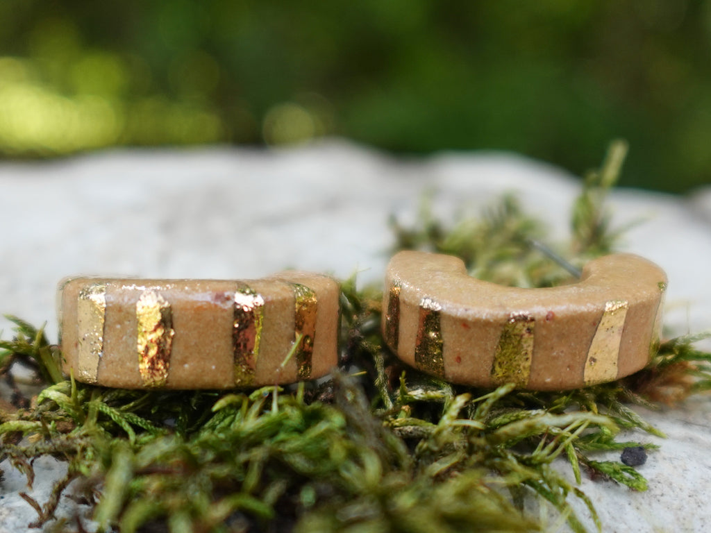 Radiant Hoops in Golden Hour