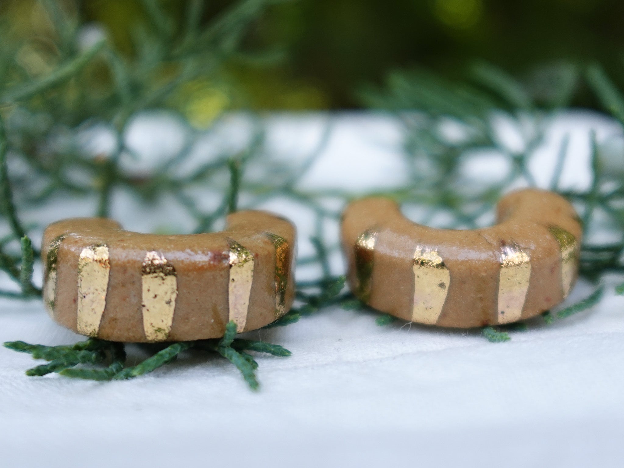 Radiant Hoops in Golden Hour