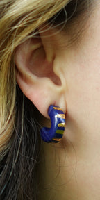 Radiant Hoops in Midnight