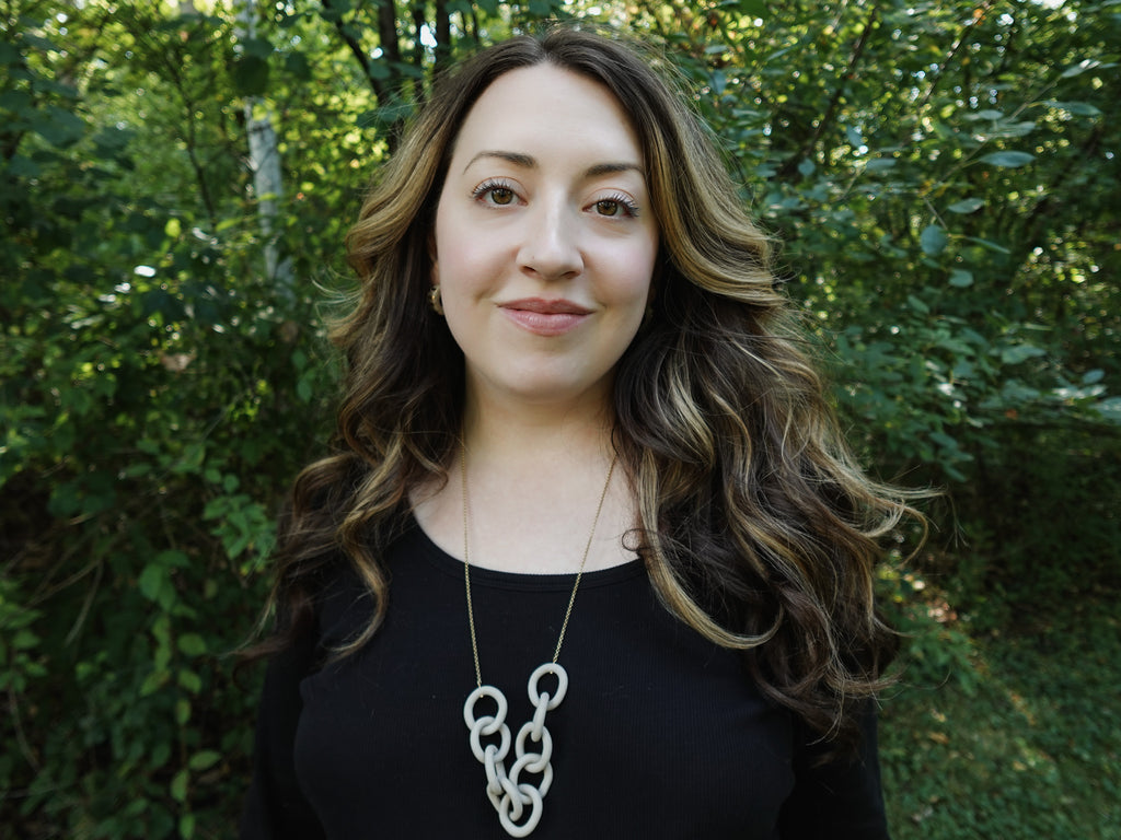 Solace Chain Necklace in Stone