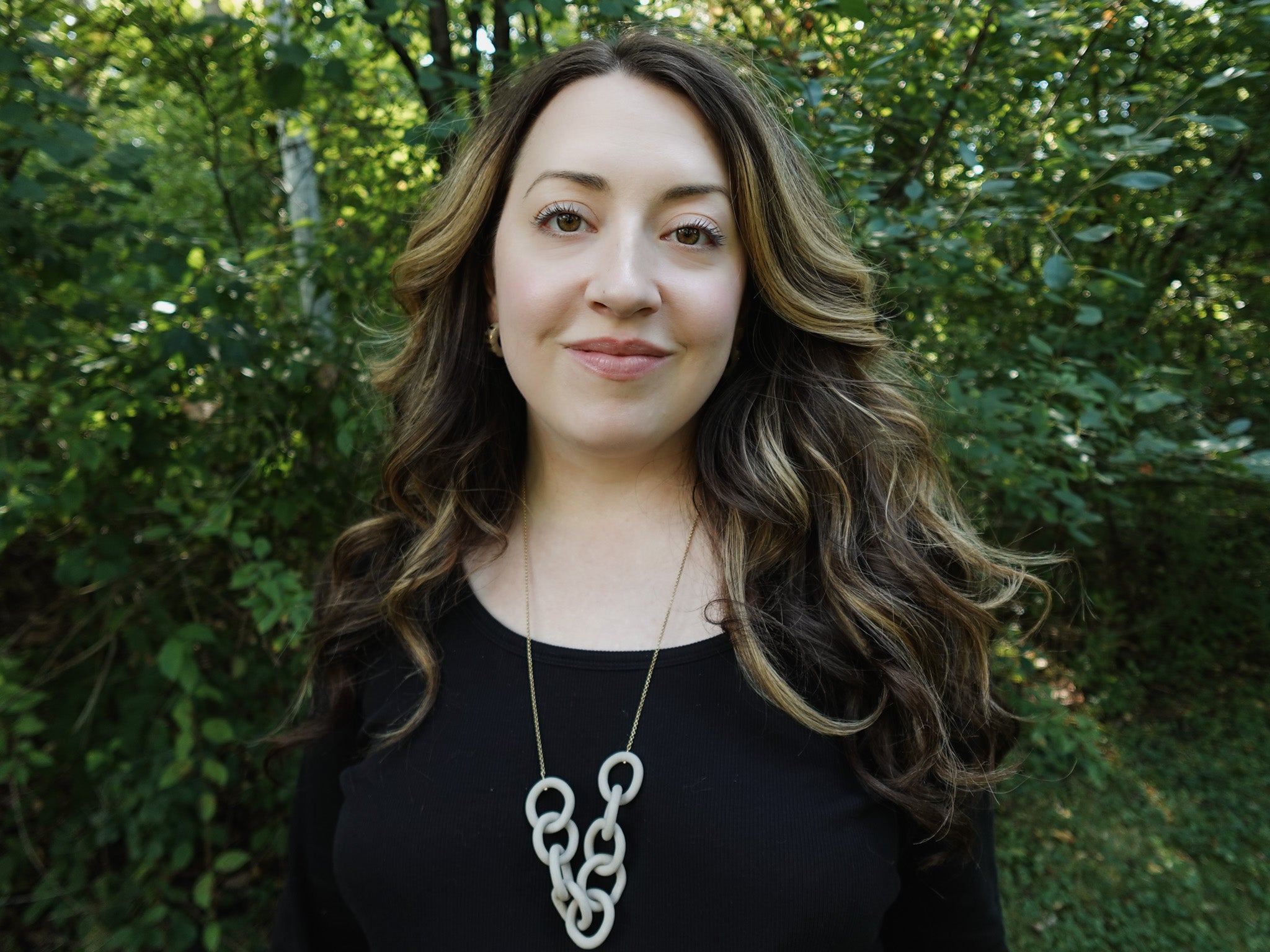 Solace Chain Necklace in Stone