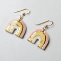 Color Arc Earrings – Pink Lemonade