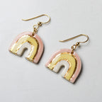 Color Arc Earrings – Pink Lemonade
